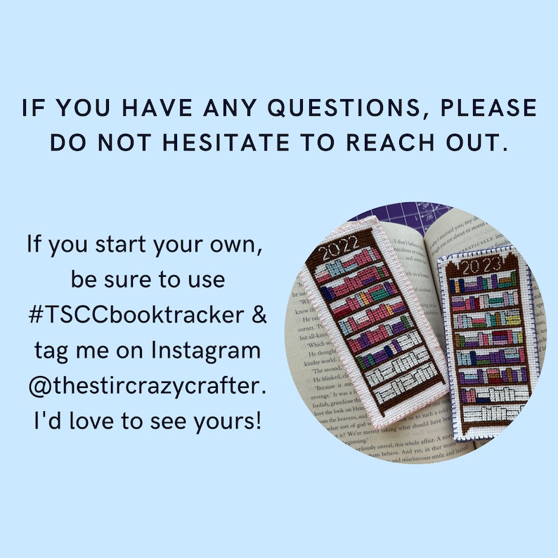 2025 365 Books Daily Reading Goal Tracker Cross Stitch Guide PDF Etsy