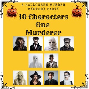 A Halloween Murder Mystery Party