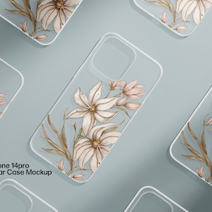 iPhone 14Pro Clear Case Mockup v2