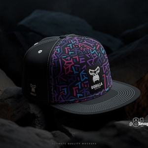 Snapback Cap Mockup v.5