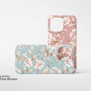 iPhone 14Pro Snap Case Matte Mockup v.3