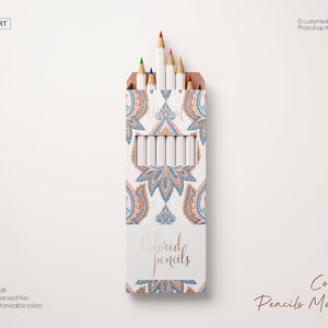 Color Pencils Mockup Set