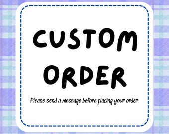 Custom Order Press On Nails | Personalized Handmade False Nail Listing Service