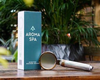 Aroma Spa Scented Showerhead - Bathroom Shower Head - Filter Showerhead Scented Tube - High Pressure - Bathroom Décor - Shower Nozzle