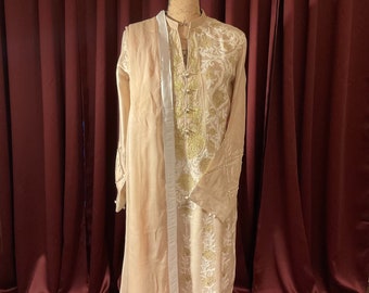 Agha Noor Beige Kurta