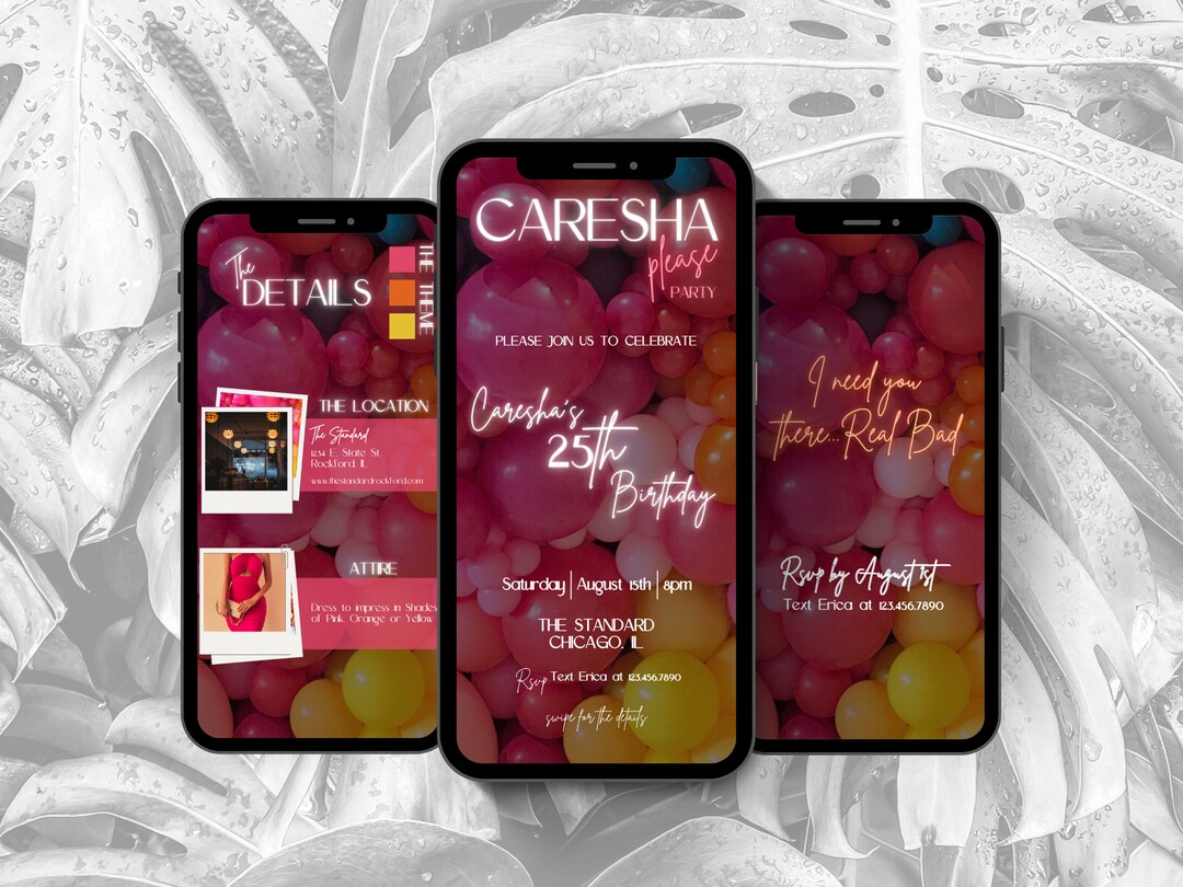 Caresha Please Birthday Party Theme Act Bad Party Caresha - Etsy