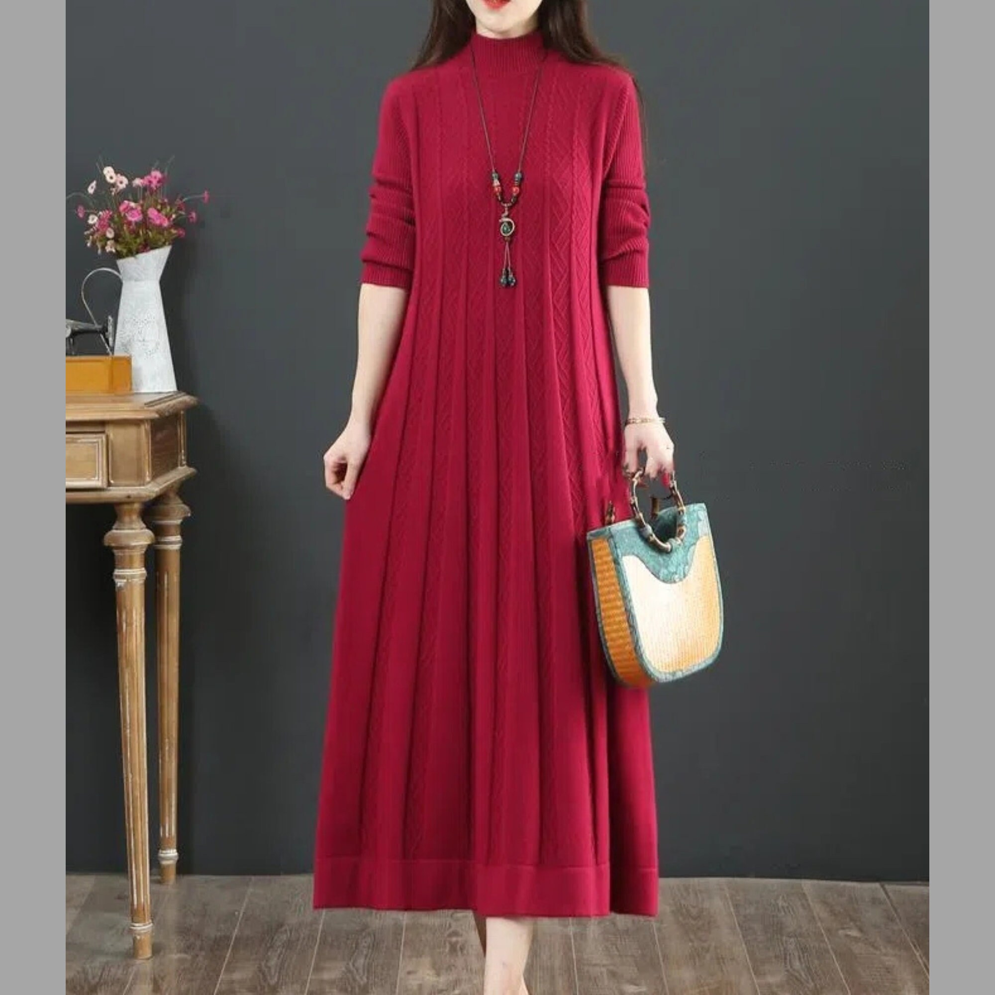 Купить Платье Женское Осень Зима