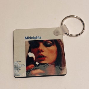 Porte-clés de couverture d’album personnalisé