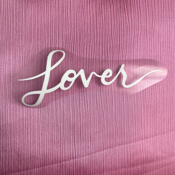 Lover Iron on Transfer for T-Shirts,tote bags, jackets