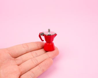 Moka Pot Fridge Magnet | Italian Espresso Maker Magnets | 3D Coffee Maker Refrigerator Magnets | Gift for Coffee Lovers | Kitchen Home Decor