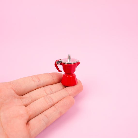 Moka Pot Fridge Magnet | Italian Espresso Maker Magnets | 3D Coffee Maker Refrigerator Magnets | Gift for Coffee Lovers | Kitchen Home Decor