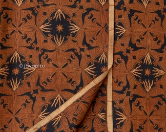 Antique: Batik Tulis Kuno NY. HARTINI , Sogan Solo premium - Kolektor