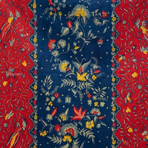 1 Set, Sarung Selendang batik tulis, Cirebon. C.1970 image 3