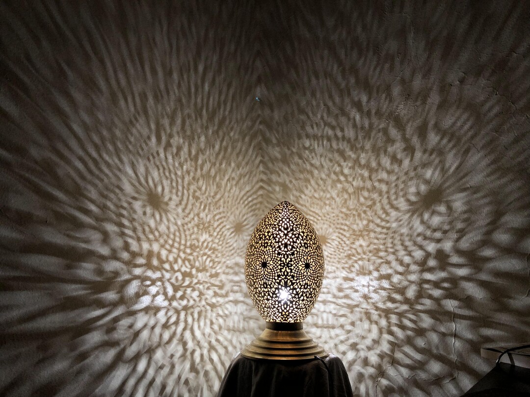 Moroccan Lamp Shades | Table Lighting Vintage Brass Modern Decorations ...