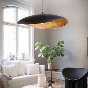 Handmade Moroccan Brass Leaf Pendant ,Arabic style pendant lamp, black out finish gold in , traditional pattern , brass handmade kitchen