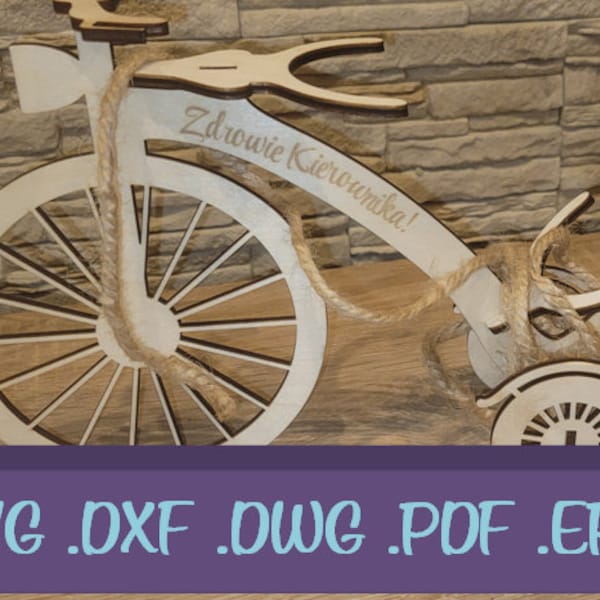 Wooden bicycle stand