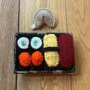 Sushi Pack Cat Toy | Catnip Cat Toys | Cat Present | Cat Chef | Sushi Restaurant | Cat Sushi | Cat Lover Gift | Deluxe Sushi Set Catnip Toys