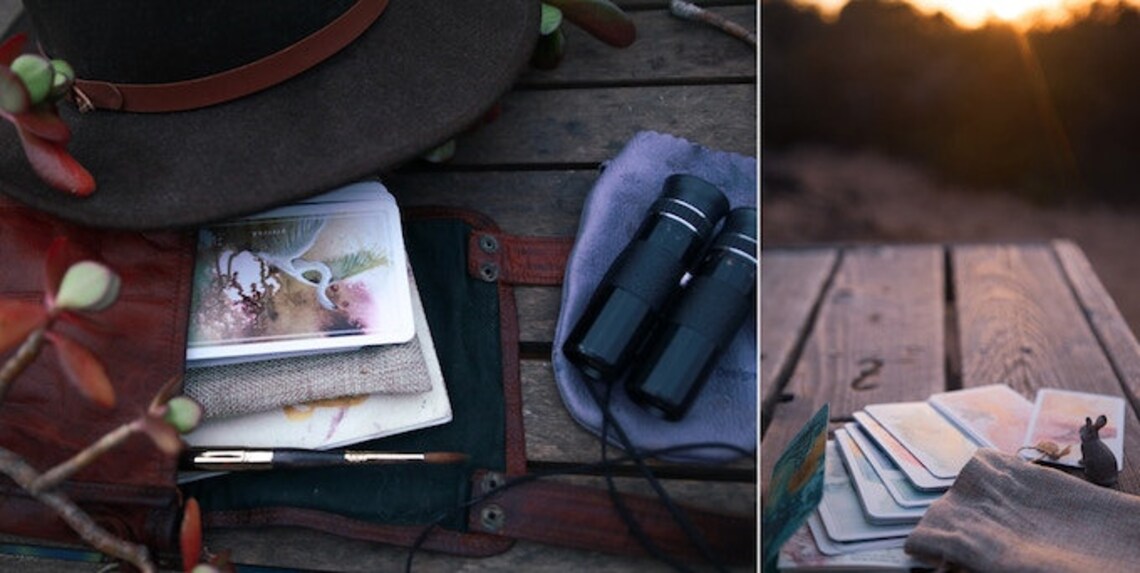 A Deck for Wonder-walking/ for Tarot Oracle Cards Readings Indie Deck ...