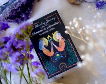 88 cards: A Healing Journey with the Feminine and Masculine to Divine Union + Book with tarot and journaling prompts/Tarot readings