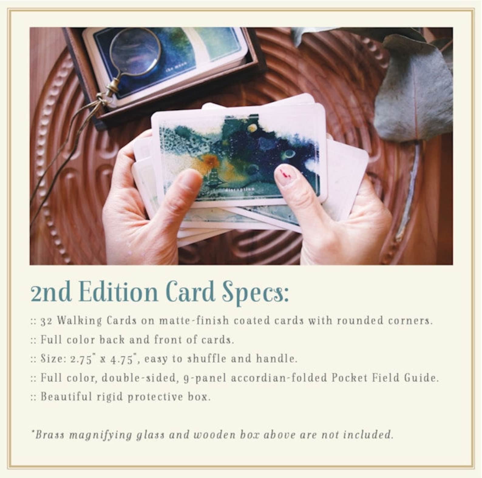 A Deck for Wonder-walking/ for Tarot Oracle Cards Readings Indie Deck ...