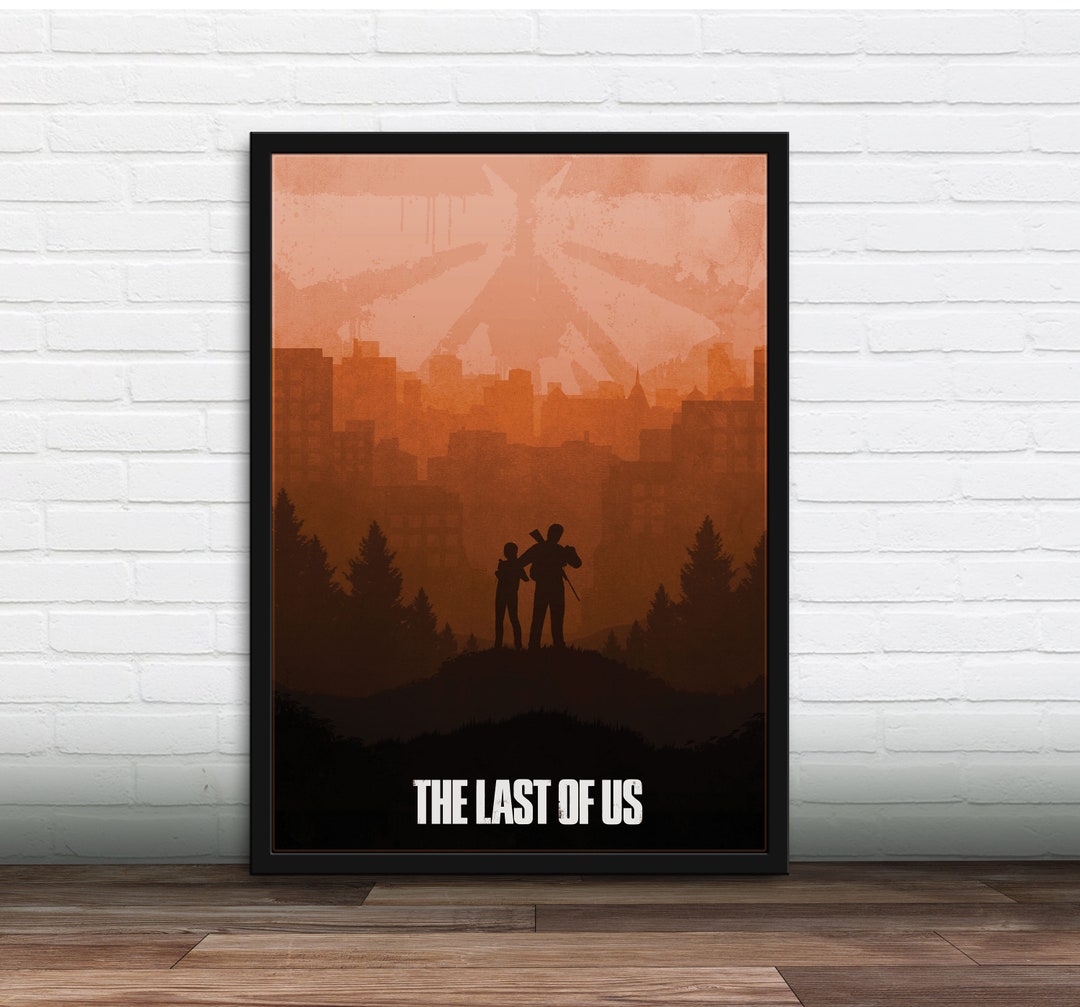 The Last of Us // Minimalist Game Print // Playstation PS4