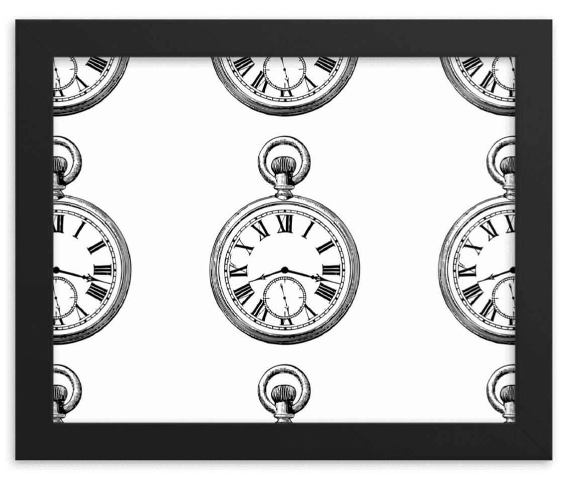 Pocket Watch Instant Download PNG, JPG, PDF Digital Download - Etsy