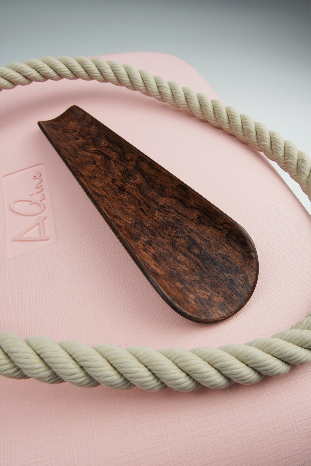 Bubinga Wood Shoe Horn Small Shoe Horn Handbag Shoe Horn Etsy