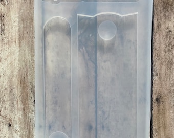 Mold only |   Stanley cup lid Name plate Silicone Mold | 40 oz or 30 oz