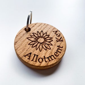 Allotment Keyring Etsy UK