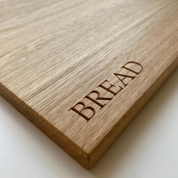 Wooden Bread Board Etsy UK
