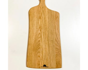 Handmade Solid Oak Charcuterie Board | Oak Grazing Board | Oak Serving Board