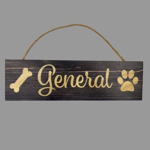 Pet Name Sign, Custom Dog Name Sign, Personalized Cat Name Sign, Dog Paw Sign, Dog Food Area Sign, Cat name sign, Cat paw