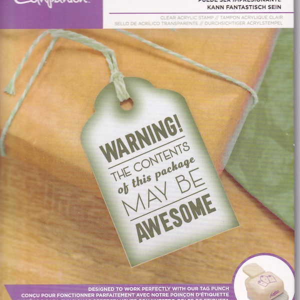 Quirky Funny Gift Tag Clear Acrylic Stamps, Humourous Sentiments, Crafters Companion, make parcel tags for all occasions.