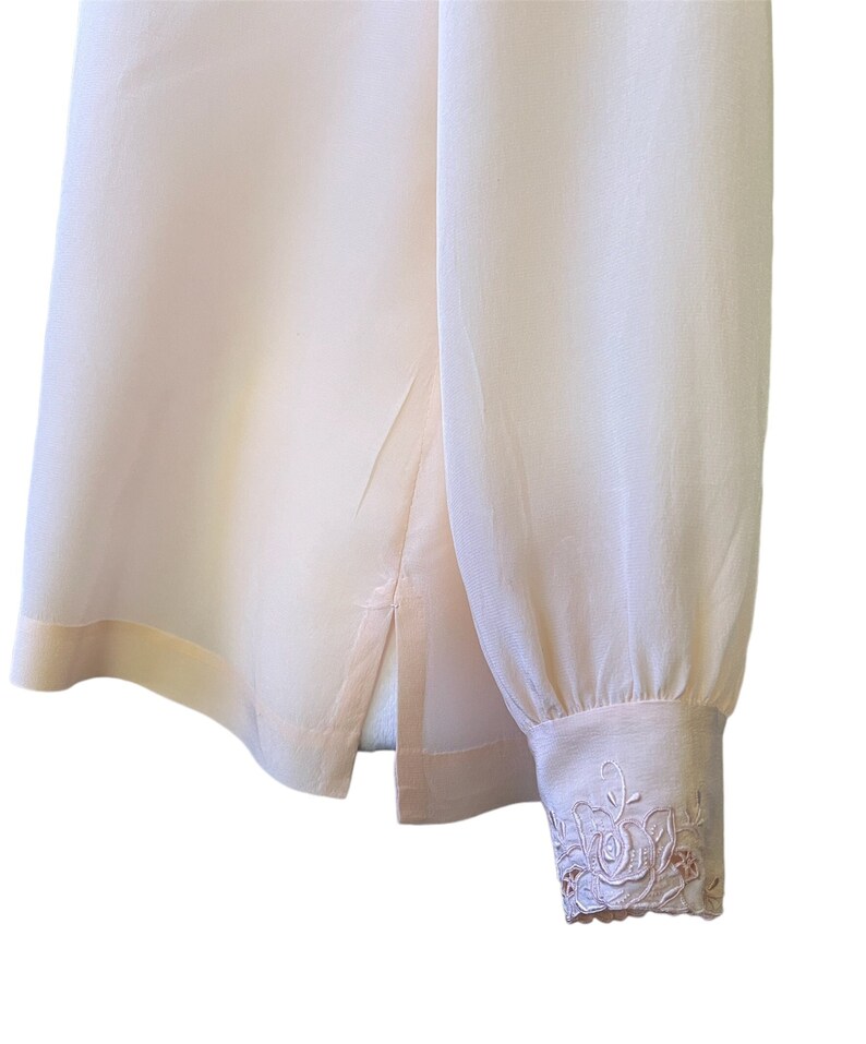 Long Sleeve Lapel Single Breasted Embroidery Loose Blouse