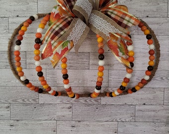 Pumpkin Wreath