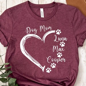 Custom Dog Shirt, Personalized Dog Shirt, Dog Mom Tshirt, Dog Lover T-shirt, Dog People Shirt, New Dog Owner Shirt, Pet Lover Shirt
