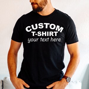 Personalized T-shirt, Custom T-Shirts, Custom Shirt, Personalized Shirt, Custom Group Shirts, Custom Shirt for Women, Custom Shirt for Men