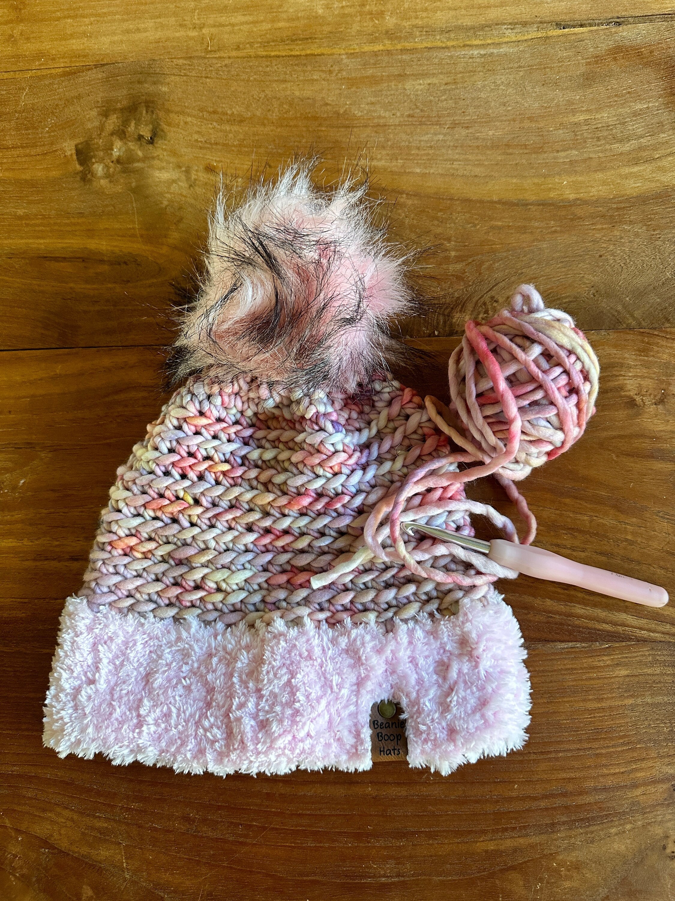 NWT Barbie Pink Faux Fur Super Fluffy Winter Bucket Hat Amazon.com: Barbie Bucket Hat for Girls | Kids & Teens  main image 2