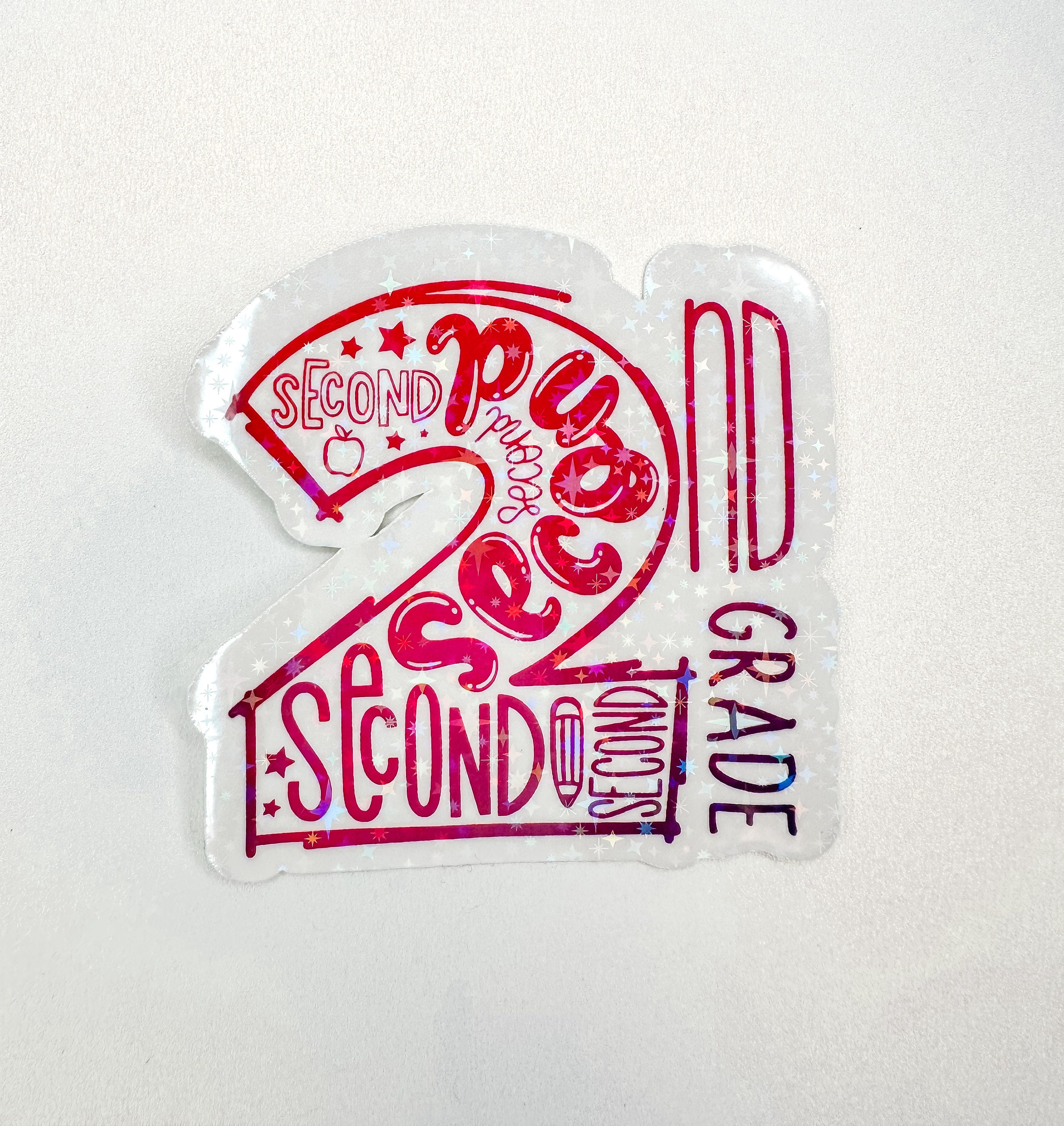 Tropical Sunset Grade Level Stickers Prek TK Kinder 1st Etsy