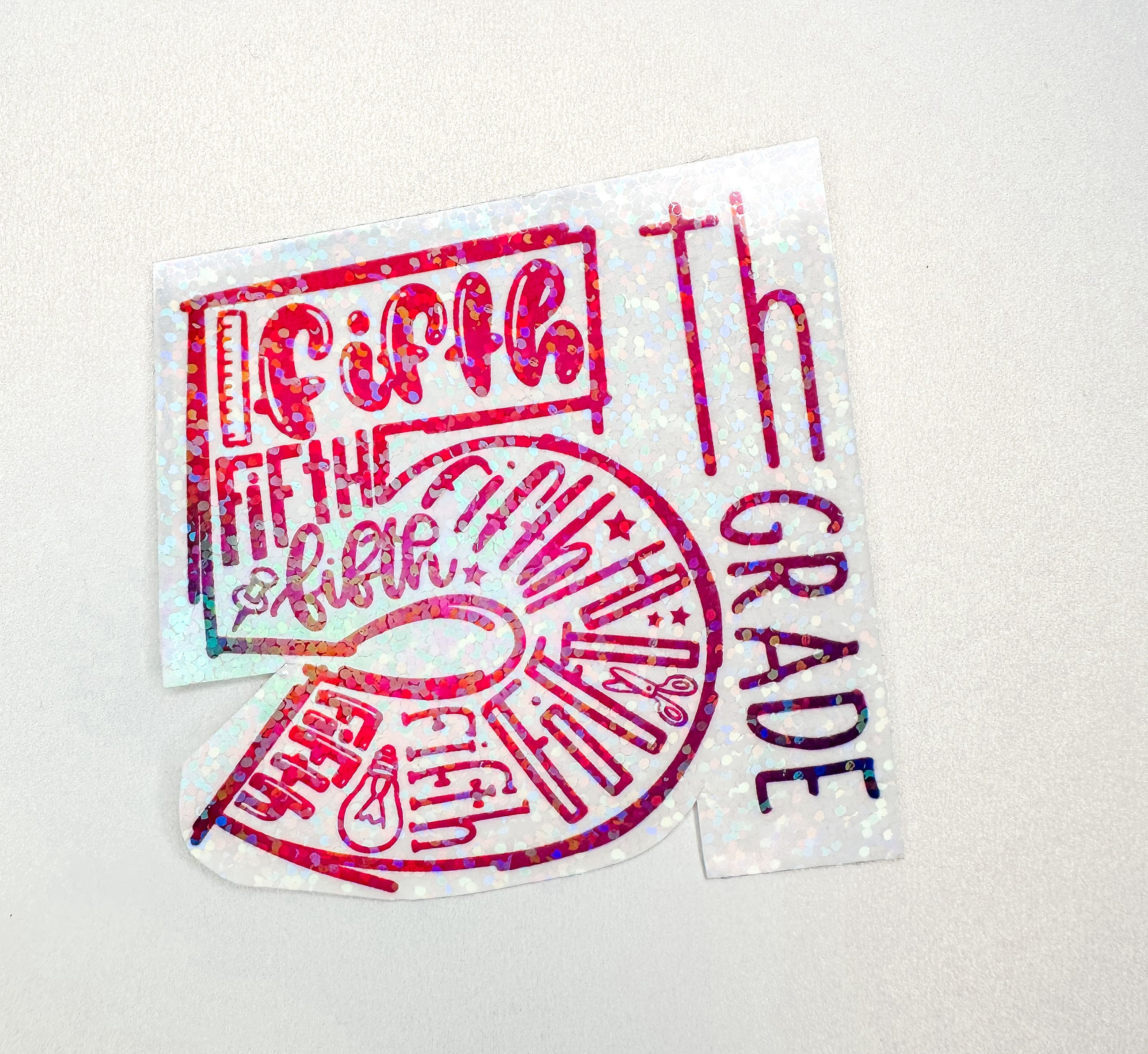 Tropical Sunset Grade Level Stickers Prek TK Kinder 1st Etsy