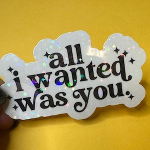 All I want was You Aufkleber Elder Emo Aufkleber, Laptop Sticker für Elder Emo, Elder Emos, Musik Aufkleber, Not a Phase