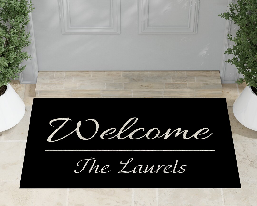 Mat Custom Door Mat Indoor Outdoor Door Mat Newlywed