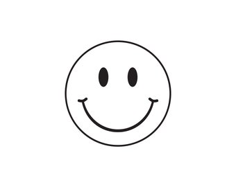 Smiley Face Digital Download SVG, PNG, JPEG, pdf, eps