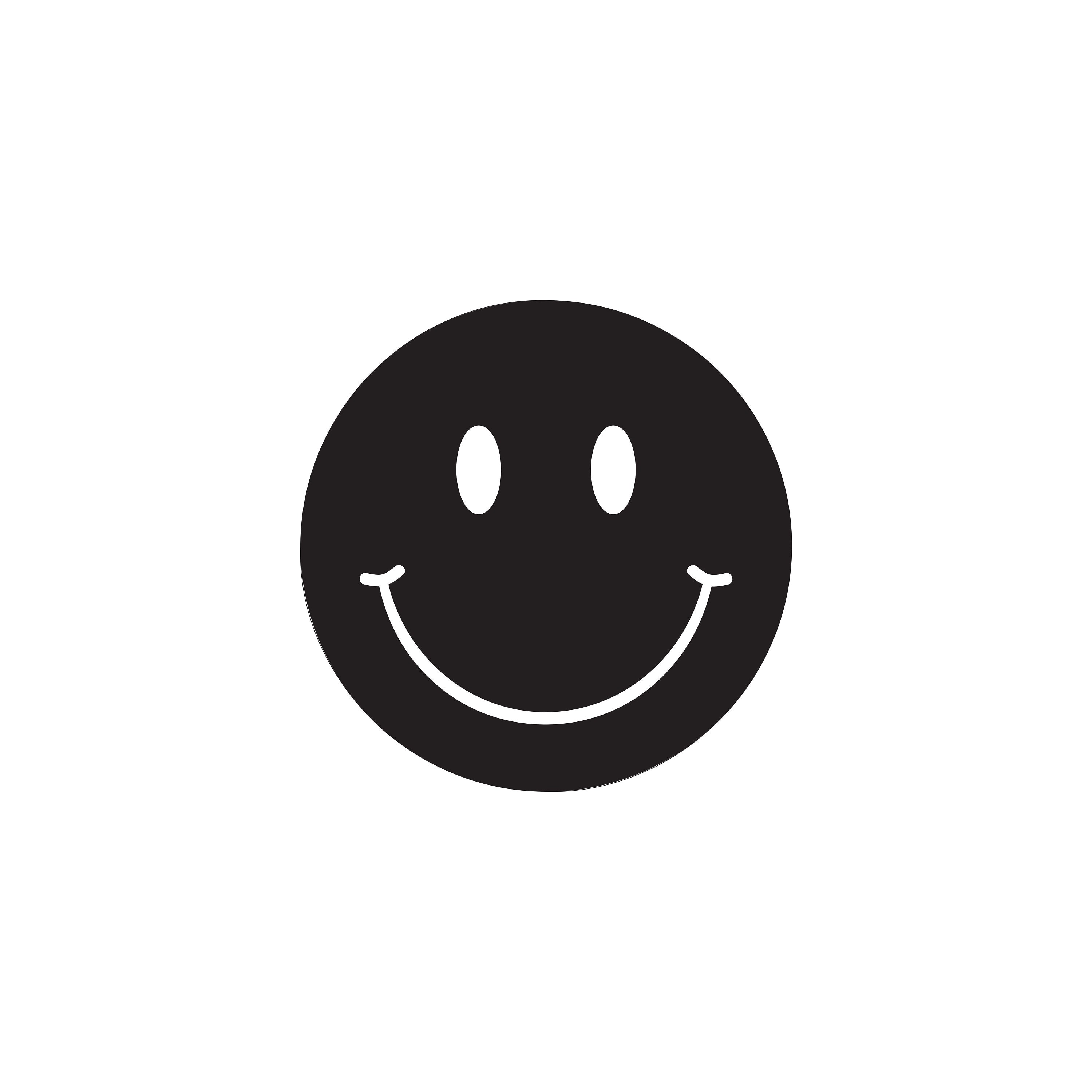 Smiley Face Filled Digital Download SVG, PNG, JPEG, pdf, eps