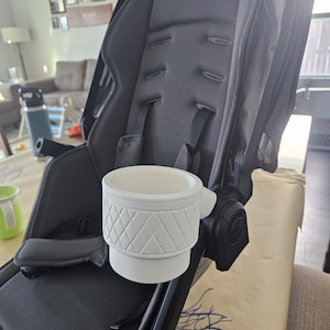 Veer Switchback Cup Holder | 3D Printed Stroller Armbar Mount Accessory