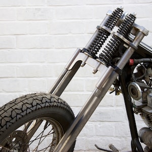 Honda Rebel 125/250 Springer Front End Assembly Instructions, Plans and Build of Materials