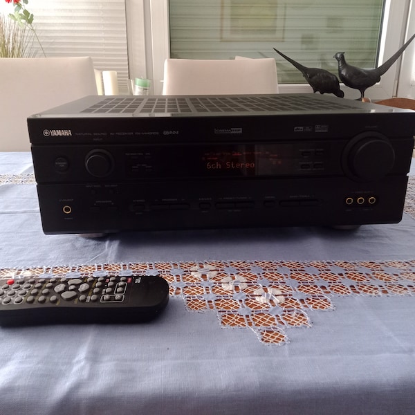 Yamaha RX-V440RDS 6.1 AV HiFi receiver/6x140Watt/remote control/refurbished