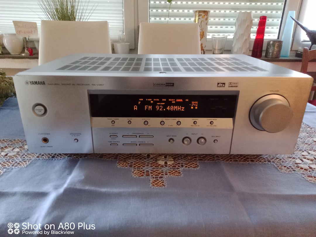 Yamaha RXV357 5.1 AV Hifi Receiver/500 Watt 5x100 W Remote Etsy