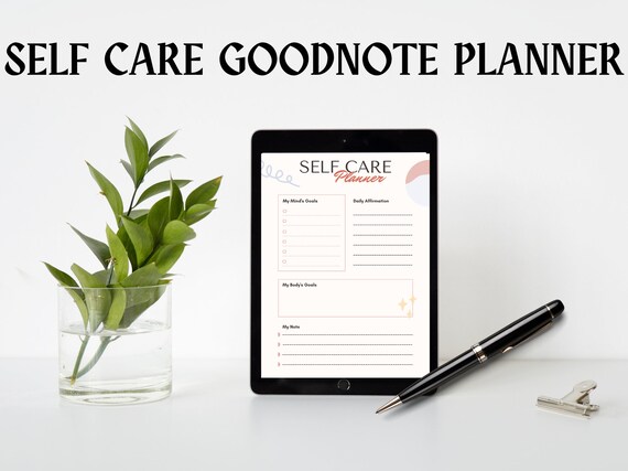 Printable Neutral Minimalist Self Care Printable and - Etsy