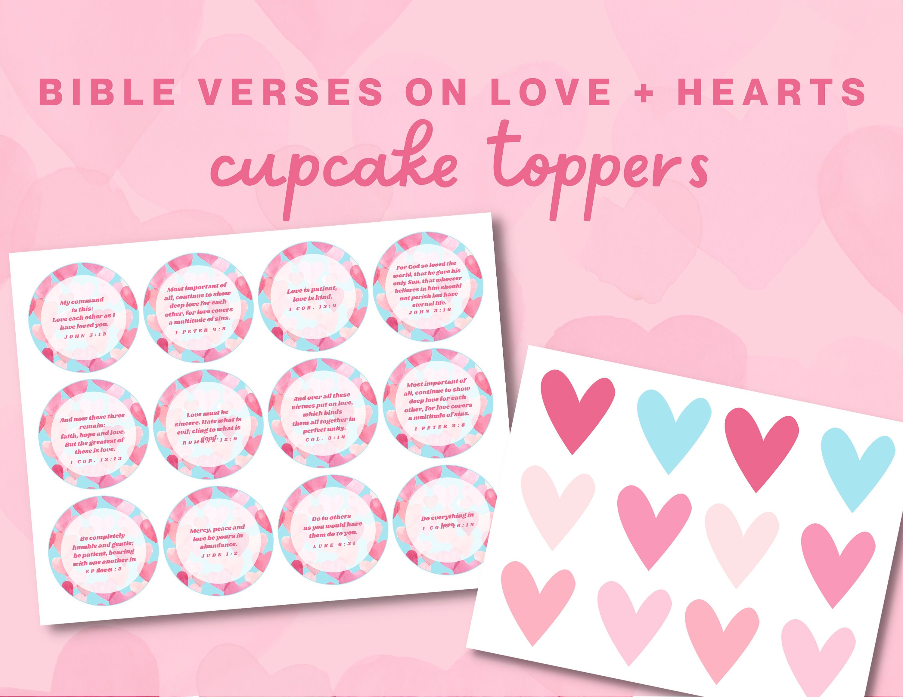 JESUS LOVES YOU Printable Decor Cards Valentine's Day - Etsy Israel